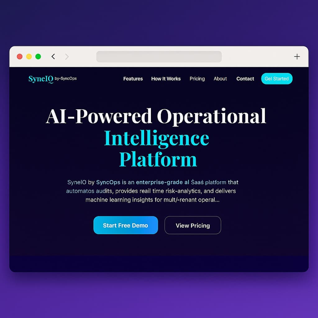 SyncIQ - Enterprise Intelligence System